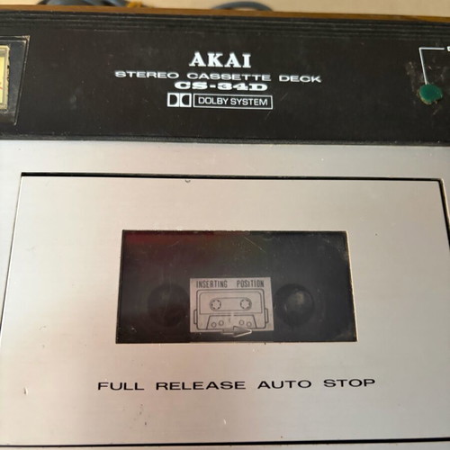 Κασετόφωνο Akai CS-34D μεταχειρισμένο vintage συσκευή