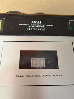 Κασετόφωνο Akai CS-34D μεταχειρισμένο vintage συσκευή