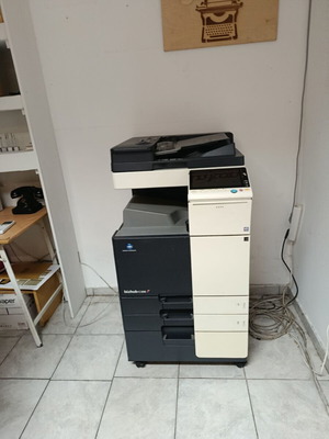 Konica Bizhub C308 Color Printer used with inks