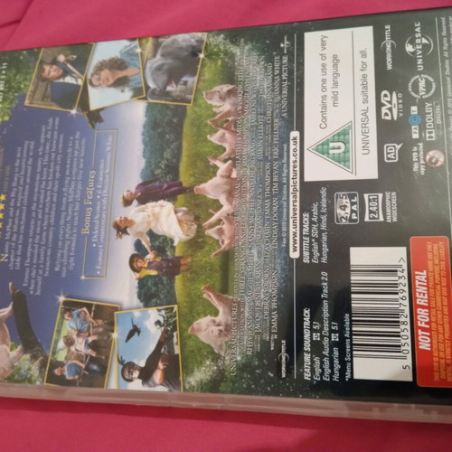 Nanny McPhee and the Big Bang DVD like new, fantasy animation, subbed