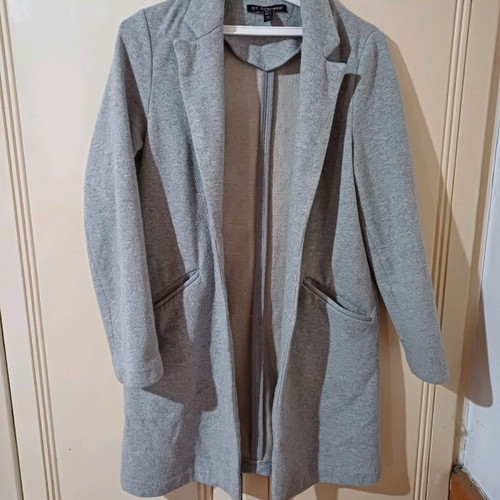 Gray coat used, size S / 36 / 8