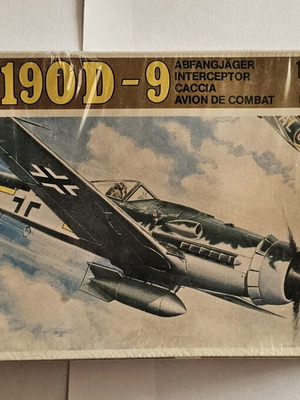 Italaerei Focke-Wulf Fw 190D-9 Interceptor πλαστικό κιτ μοντελισμού 1:72 vintage
