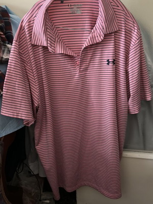 Under Armour ροζ μπλούζα 2XL μεταχειρισμένη, ανδρική