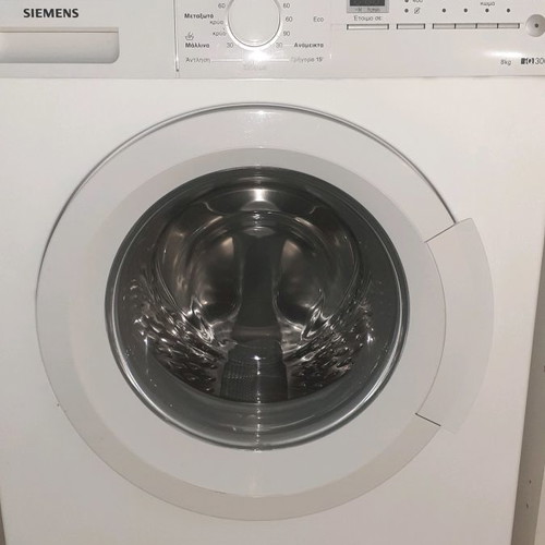 Siemens washing machine used, 8 kg capacity