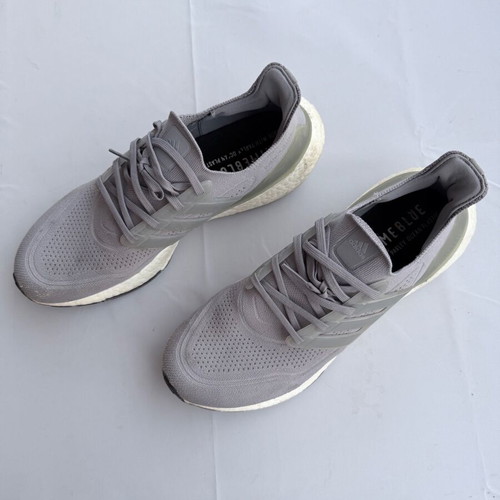 Adidas Ultraboost 21 grey athletic shoes size 47 like new