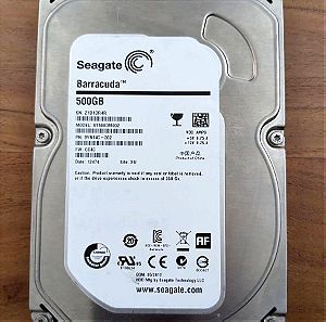 500GB HDD Seagate Barracuda, ST500DM002, 100% Health