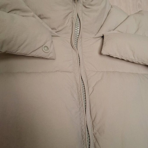 Zara puffer long coat, warm, like new, beige, oversized
