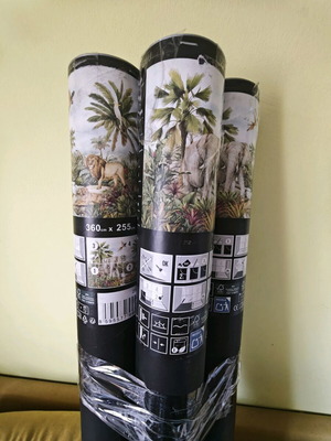 Διακοσμητικό ταπετσαρία Τζούνγκλα καινούργιο, 360x255 εκ