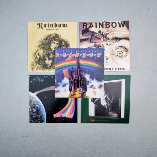 Rainbow 5 Original Albums Box Set used, 5 CD metal