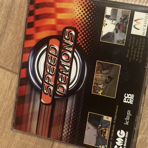 Speed Demons PC game like new with manual