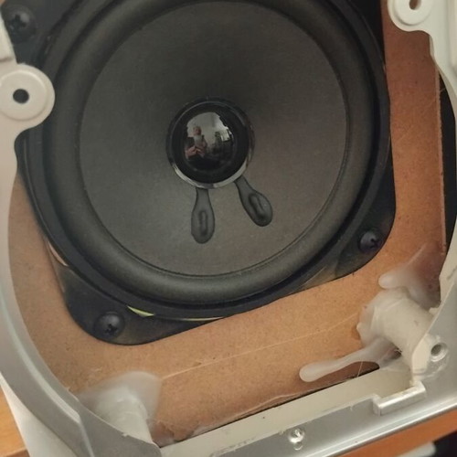 Sharp CP-XL40H bookshelf speakers used, vintage micro hi-fi