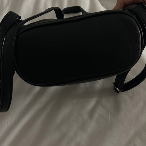 Black shoulder backpack bag