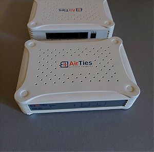 2x AIRTIES NSW-105 ETHERNET SWITCH 5 PORT 10/100 MBPS