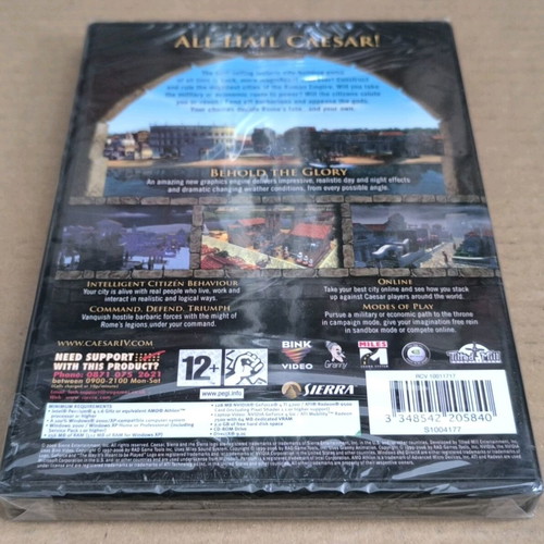 Caesar IV (Sierra) PC CD-ROM sealed