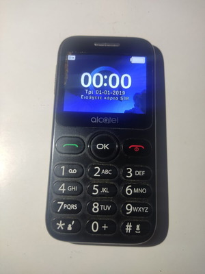 Alcatel 2019 phone used, black
