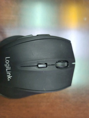Logilink Wireless Mouse like new, black, USB receiver