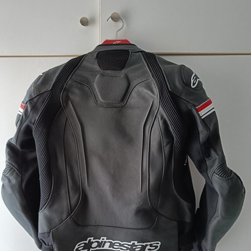 Alpinestars GP-R V2 leather jacket like new, Techair compatible, size 48