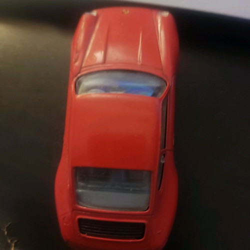 Burago Porsche 911 Carrera Red 1/43 used model car