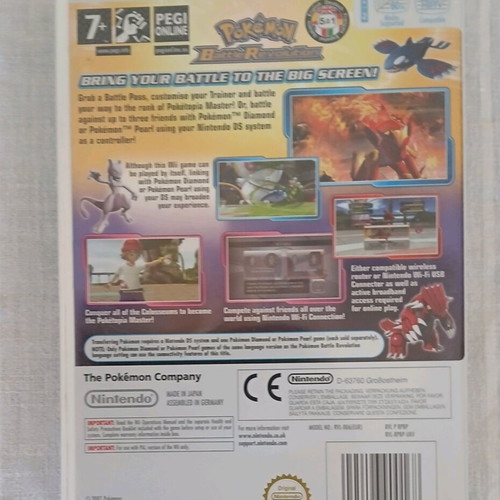 Pokemon Battle Revolution Nintendo Wii used