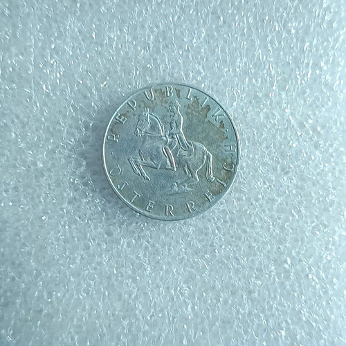 Silver Coin Austria 5 Schilling 1960 like new