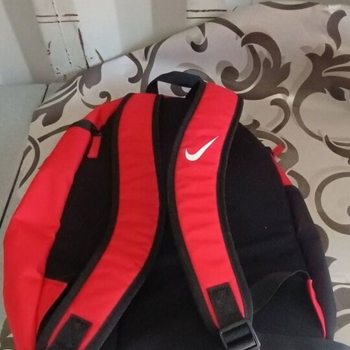 Nike backpack like new, sporty red with black details