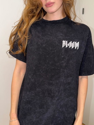 Tshirt black with print ASOS like new, size S