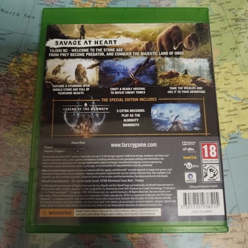 Farcry Primal Xbox One game