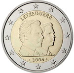 Λουξεμβούργο 2 Ευρώ 2006 UNC αναμνηστικό για τα 25α γενέθλια του διαδόχου