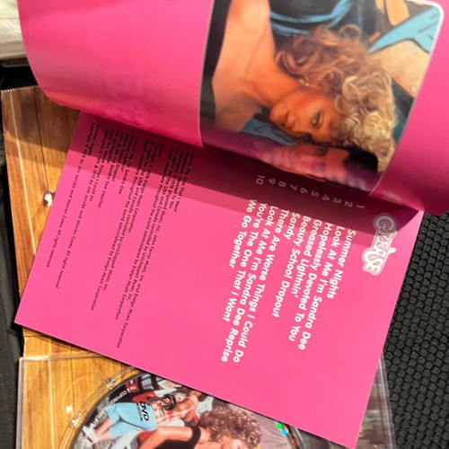 Grease The Movie limited edition DVD with booklet like new