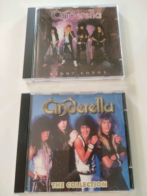 Cinderella Night Songs & The Collection 2 CD like new, rock