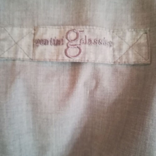 Gentini G Classics XL double-sided male seasonal jacket used, gray and blue