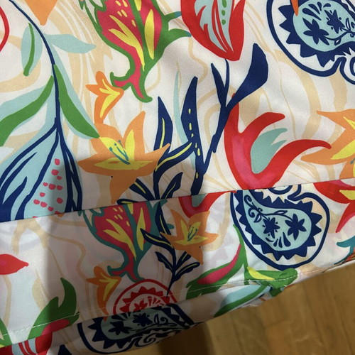 Dress new, colorful, viscose, size XL