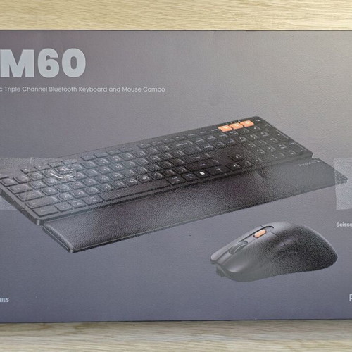 ProtoArc Bluetooth Wireless Keyboard and Mouse Rechargeable QWERTZ Layout
