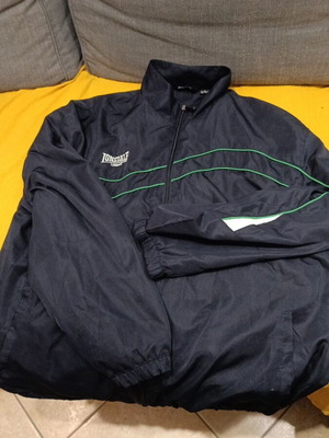 Lonsdale London Ζακέτα XXL μεταχειρισμένη, μαύρη και πράσινη
