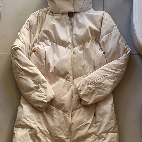 Oysho Long Cream Jacket Like New