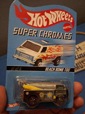 Hot Wheels Beach Bomb Too Super Chromes RLC #2736/12500 new