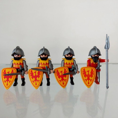 Playmobil Ιππότες Νο5 μεταχειρισμένο σετ φιγούρες