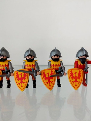 Playmobil Ιππότες Νο5 μεταχειρισμένο σετ φιγούρες