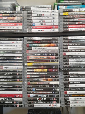 Συλλογή παιχνιδιών PS3 σαν καινούργια