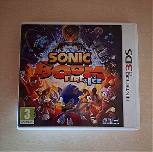Sonic Boom Fire and Ice 3DS