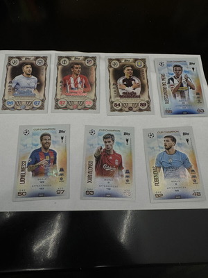 Topps Match Attax Football Cards New Lot of 7