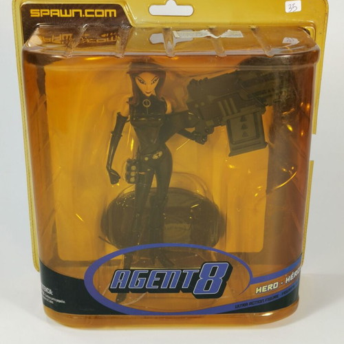 Spawn Agent 8 McFarlane Toys figure used, Series 2