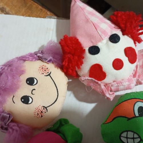 Fabric pieces for keychains new