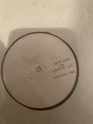 Louchie Lou & Michie One Rich Girl 12" promo βινύλιο με λευκή ετικέτα