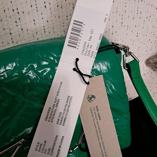 Karl Lagerfeld crossbody bag new, green