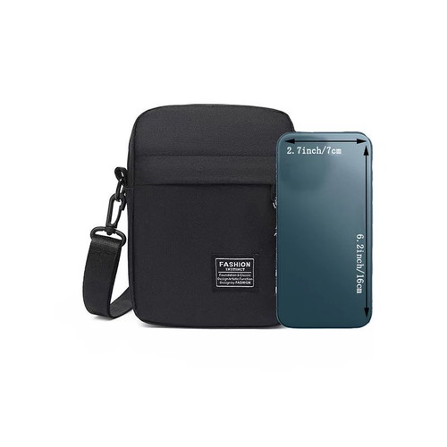 Minimalist small shoulder bag new black