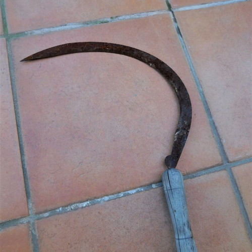 Sickle used, old