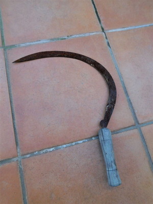 Sickle used, old