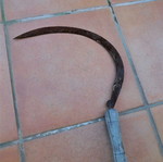 Sickle used, old