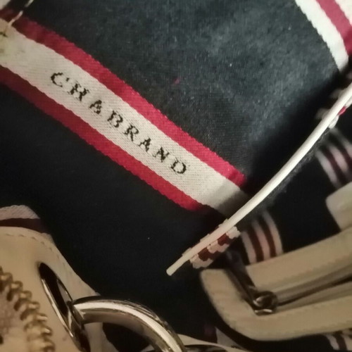 Chabrand Paris shoulder bag authentic white leather used